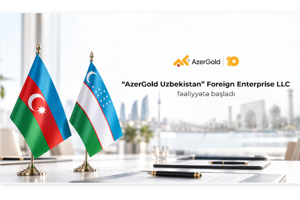 “AzerGold” QSC-nin xarici ölkədə ilk törəmə şirkəti – “AzerGold Uzbekistan” təsis edilib